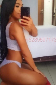 Hii gentlement

Sexy ladyboy with brown skin and sexy body ready for make your fantasy become true

Im versatile loved being top and bottom with full functional hard and cum
I give u best service u never had before and make your fantasy come true ...

Services:Anal Sex, Deep throat, Face sitting, Fingering, Fisting, French kissing, Massage, Oral sex - blowjob, Webcam sex