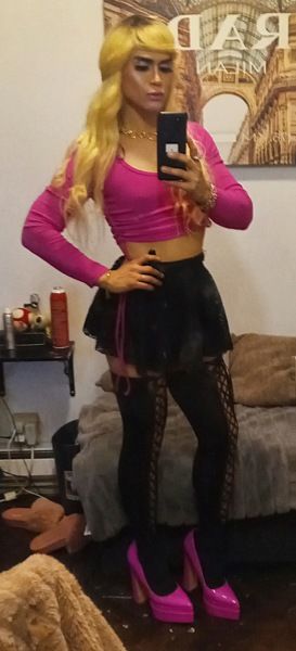 Let's get the party started
Hello I'm KATY  24 years I'm a crossdresser hung 8,5 in I'm here. For couples of days, if u looking for a good company call me I will do my best to host u and make u feel comfortable being my guest